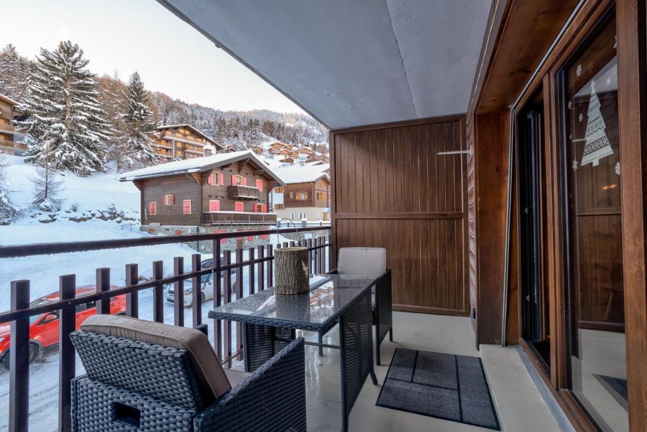 Appartement O Bouleau La Tzoumaz Exterior foto